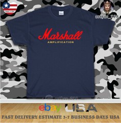 New Tee Marshal Amplification Logo Men’s T-Shirt American Size T-Shirt