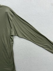 Patagonia Shirt Mens M Green Pullover Base Layer Hiking Breathable Long Sleeve