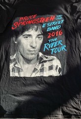Bruce Springsteen 2016 The River Tour T-shirt Rare Jersey MetLife Show Variation