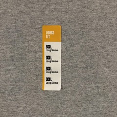 Carhartt Shirt Mens 3XL Gray Long Sleeve Loose Fit Logo K231 Graphic Workwear