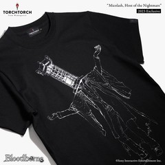 Bloodborne × TORCH TORCH/ T-shirt Collection: Mikolash 2023 ver EX Black × New