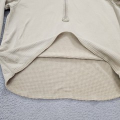 Shirt Mid Weight Cold Weather Gen III Mens Extra Large Beige Inside Grid Fleece