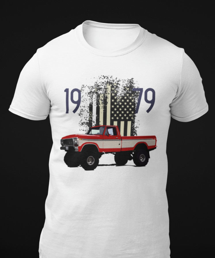 1979 Ford F150 American Icon Short-Sleeve Unisex T-Shirt
