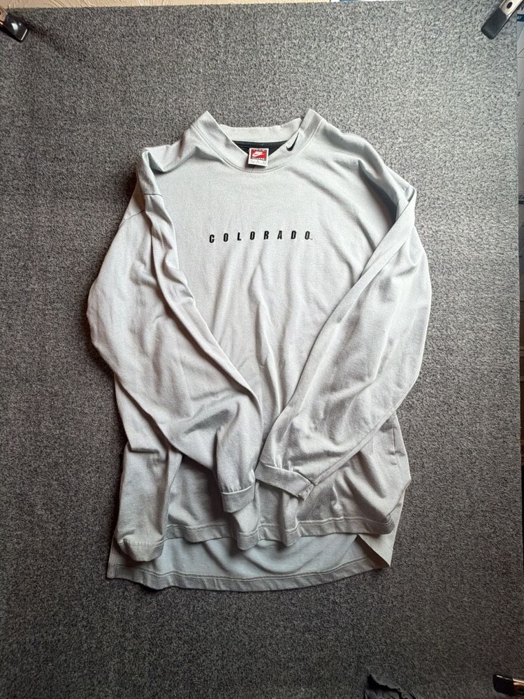 Vintage Nike Team Sports Colorado Long Sleeve Training Shirt