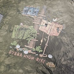 Vintage The Mountain Men’s XL Green Tie-Dye Bubba High-Rise Graphic Tee
