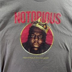 Brooklyn Mint T-Shirt Size Large The Notorious BIG “Brooklyn’s Finest” Brown