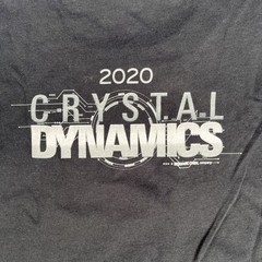 Crystal Dynamics 2020 Square Enix T-Shirt Size Small Unisex Cotton Video Games
