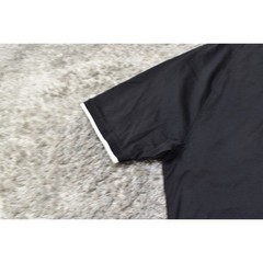Murano Men’s Black Cotton Crew Neck Short Sleeve T-Shirt Size S – Solid Slim