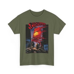 Death of Superman T-Shirt DC Comics #75 Cover Doomsday Retro Vintage-Style Tee