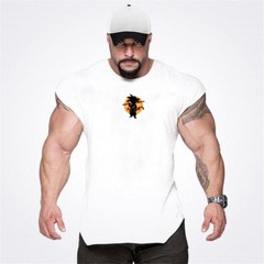 Men Gym Singlets Tank Tops Stringer Bodybuilding Fitness Vests Sports Clothes