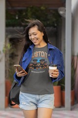 Custom Pet Portrait Comfort Tee Personalized Dog Cat Memorial Gift Shirt