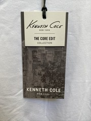 NEW Kenneth Cole Men’s XL White Core Edit V-neck Short Sleeve T-Shirt