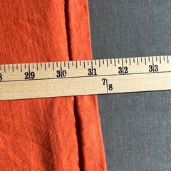 Polo Ralph Lauren Shirt Mens Size 2XB Orange Short Sleeve V-Neck Casual Cotton