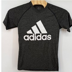 Adidas Ultimate Tee Heathered Dark Gray Short Sleeve Athletic T Shirt Mens S