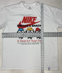 Nike Max90 Sole Food Sneaks & Snacks Graphic T-shirt Men XL White HJ0754 100