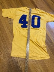 Vintage 1960’s Healthknit “4.0” Shirt/Jersey Textured Lettering