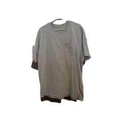Lot of 6 Carhartt K87 Pocket T-Shirts XL TALL Original Fit Workwear