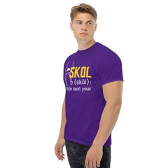 Skol Maybe Next Year T-Shirt Vikings Dad Husband Gift S,M,L,XL,2X