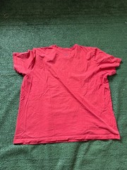 Life Is Good Shirt Mens 3XL Red Crusher Happy Hour Camping Dog Graphic Tee Flaw
