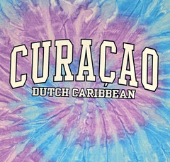 NWOT – Curacao Dutch Caribbean Colorful Tie Dye T-Shirt – Men’s L – Beach Island