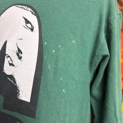 Vintage 90s BG Cash Money Millionaires Long Sleeve Shirt Green Rap Tee Sz Large
