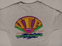 Hanes Beefy XL T-Shirt VIP Inc Embroidery & Screen Printing Advertising Grey