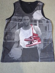 Vintage Jordan Michael Jordan Graphic Print Tank Top XL Air Jordan 1