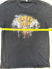 Vintage 90s Green Day TShirt Mens M Pre Dookie Album Rock Band Tee Grunge Y2K