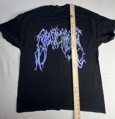 Revenge Storm Blue Lightning Anarchy T-Shirt Black Blue Men’s XL Hype