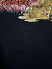 Vintage Looney Tunes Tazmanian Devil Shirt 90s Taz Backyard Bar B Que Men’s XL