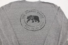 The Normal Brand Dark Gray Heather Long Sleeve Pocket Shirt Men’s XL