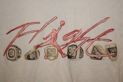 Jordan T-Shirt Men’s Small White Flight Championship Rings Basketball SS