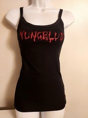 yungblud tank top yungblud crop top idols ii 2 tour yungblood Red GlitterXXs-2xl