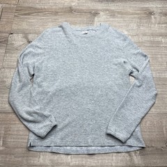NN07 Sweater Men’s XL Cotton Modal Gray Knit Crewneck Minimalist No Nationality