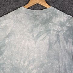 Vintage Star Wars Shirt Mens XL 90s Tie Dye Empire Strikes Back Yoda Liquid Blue