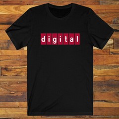 Digital Equipment Corporation Men’s Black T-Shirt S-5XL