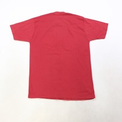 Rare Vintage DIADORA Sports Athletics Spell Out Graphic T Shirt 90s Soccer Red