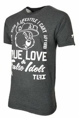 TRUE LOVE BASEBALL T-Shirt Life Style False Idols Men’s Los Angeles T-Shirt