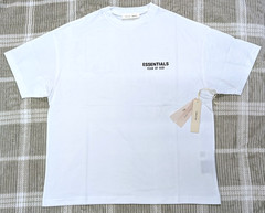 Fear of God Essentials Tee Bright White Men’s M Loose Oversized T-Shirt NWT SS25