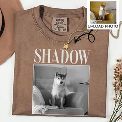 Personalized Pet Comfort Tee Custom Dog Cat Lover Shirt Gift Idea