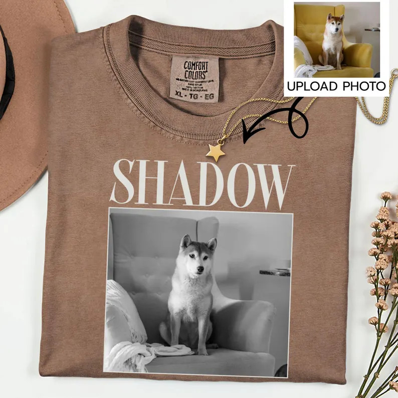 Personalized Pet Comfort Tee Custom Dog Cat Lover Shirt Gift Idea