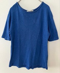 BLACK CRANE Kids T-Shirt 8Y Blue Hemp Made in USA