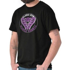 Funny Gym Workout Movie Purple Cobras Team Womens or Mens Crewneck T Shirt Tee