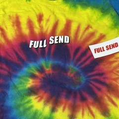 Full Send Shirt Mens Small Tie Dye Long Sleeve This Is My Weed Graphic Shirt
