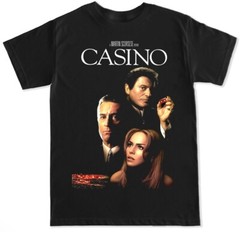 CASINO CLASSIC MOVIE FILM LAS VEGAS PESCI NIRO ACE 1990S RETRO MOB MENS T SHIRT
