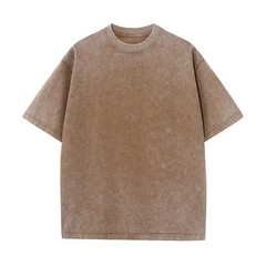 Vintage Washed T Shirt Men Women Oversized Tee 100% Cotton Casual Streetwear