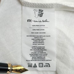 NWT TravisMathew ALOHA Sandbar Hawaii Tee Shirt Men XXL White Pima Cotton 1MR611