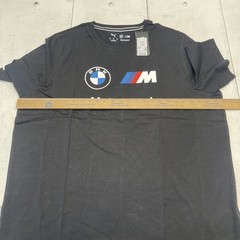 BMW Motorsport Shirt Mens 2XL Black Racing Puma M Logo Graphic T-Shirt
