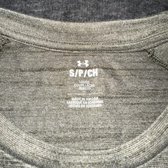Under Armour Tech 2.0 Performance T-Shirt Gray Heather Men’s Small Loose Fit