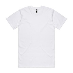 Black and White Plain T-shirts, High Quality/ComfortableAS Colour, Various Sizes